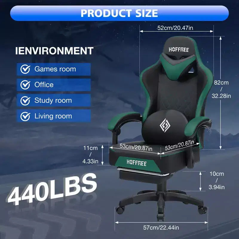 Fauteuil de jeu massant en cuir véritable, chaise de bureau ergonomique pour ordinateur