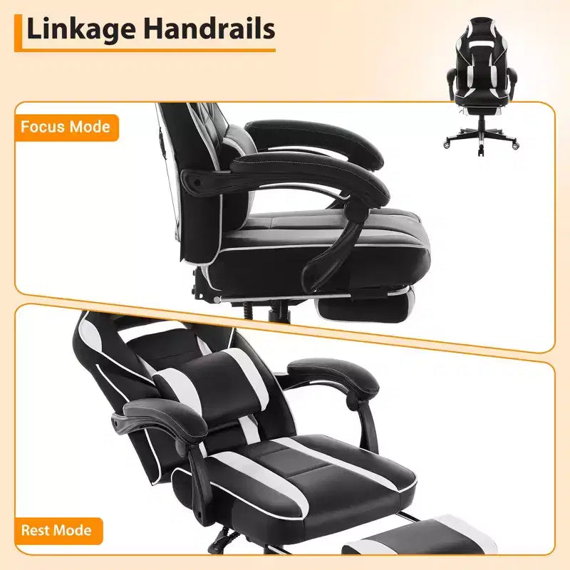 Chaise de bureau ergonomique rose fleur de cerisier avec piédestal, support lombaire et appui-tête.