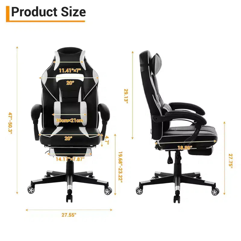 Chaise de bureau ergonomique rose fleur de cerisier avec piédestal, support lombaire et appui-tête.