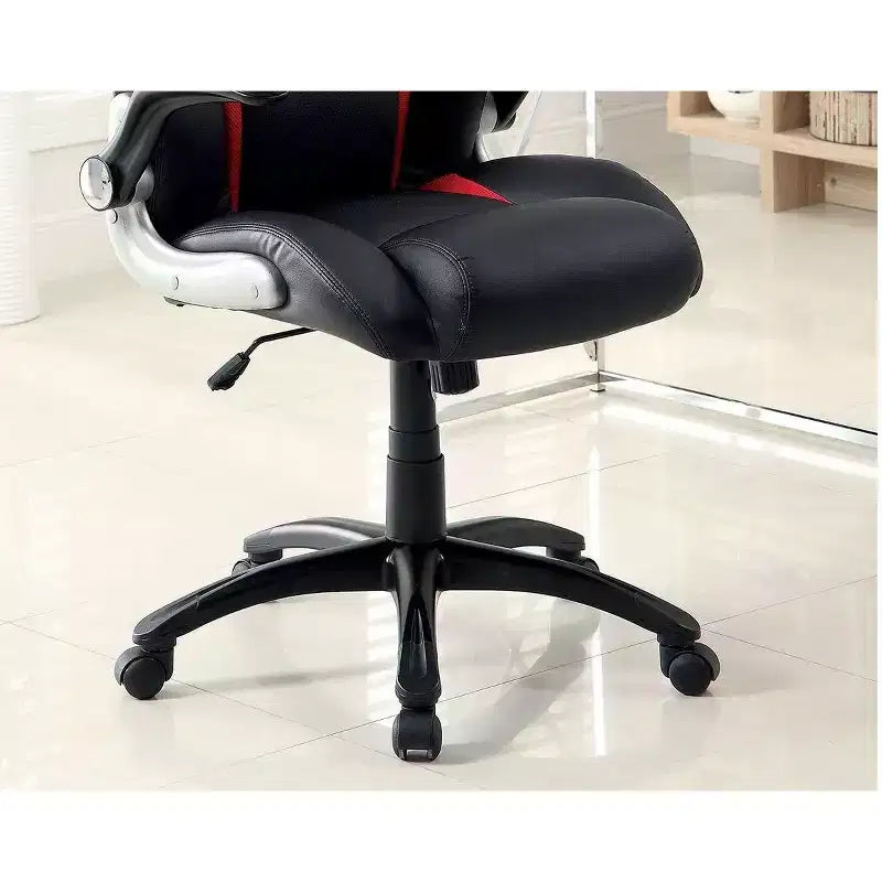 Chaise de bureau gamer ergonomique réglable, pivotante à 360° avec roulettes, adaptée aux bureaux et aux maisons, fauteuil de relaxation multifonctionnel.