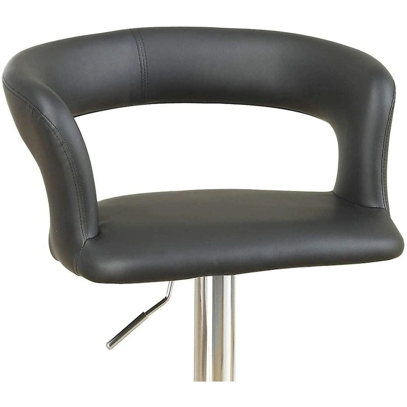 Ensemble de tabourets de bar, tabourets de bar pivotants réglables, dossier creux, tabourets de comptoir de cuisine avec accoudoirs