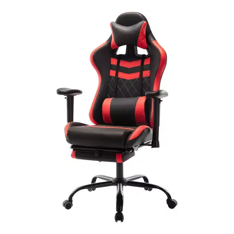 Chaise de jeu avec oreiller et repose-jambes ajustables