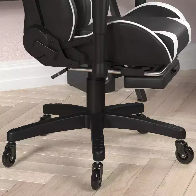 Chaise de jeu/chaise de bureau gamer avec dossier réglable