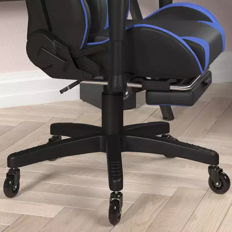 Chaise de jeu/chaise de bureau gamer avec dossier réglable