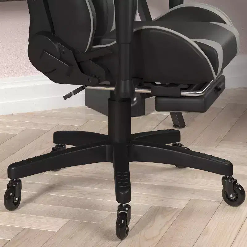 Chaise de jeu/chaise de bureau gamer avec dossier réglable