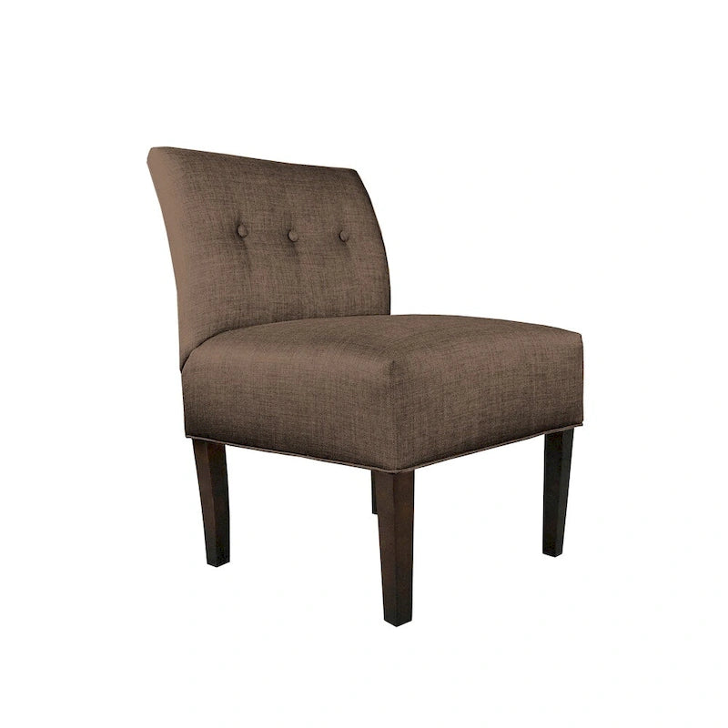 Chaise capitonnée