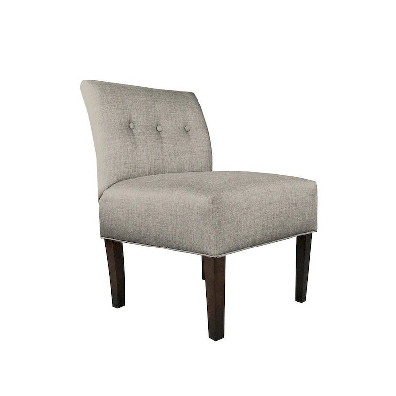 Chaise capitonnée