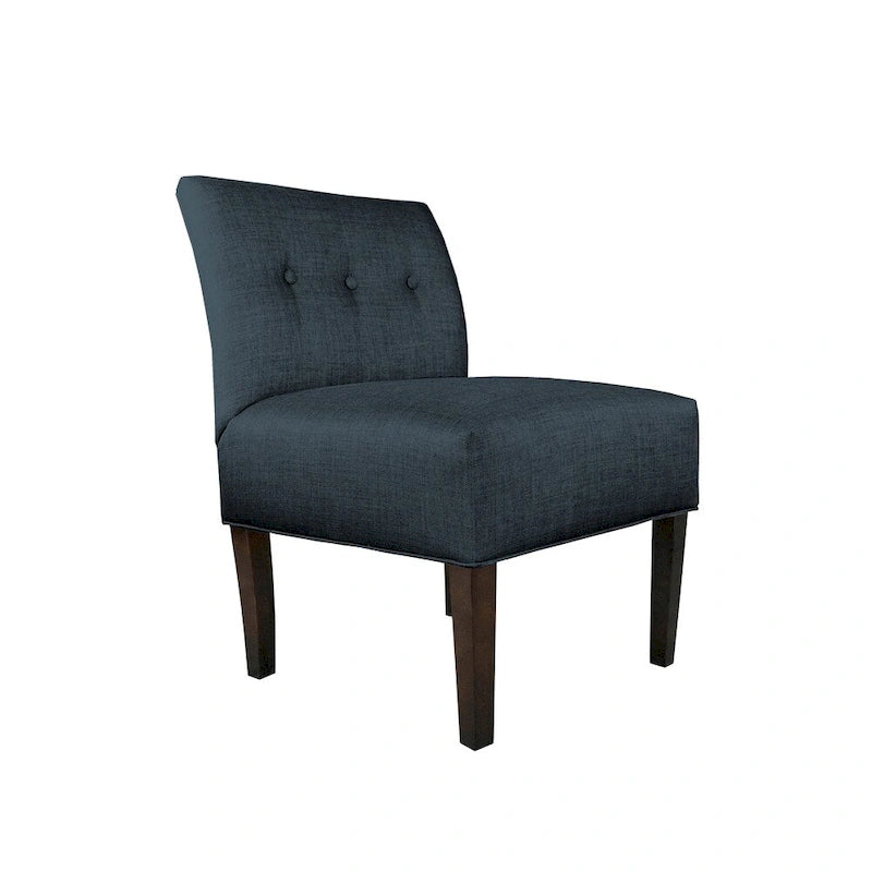 Chaise capitonnée