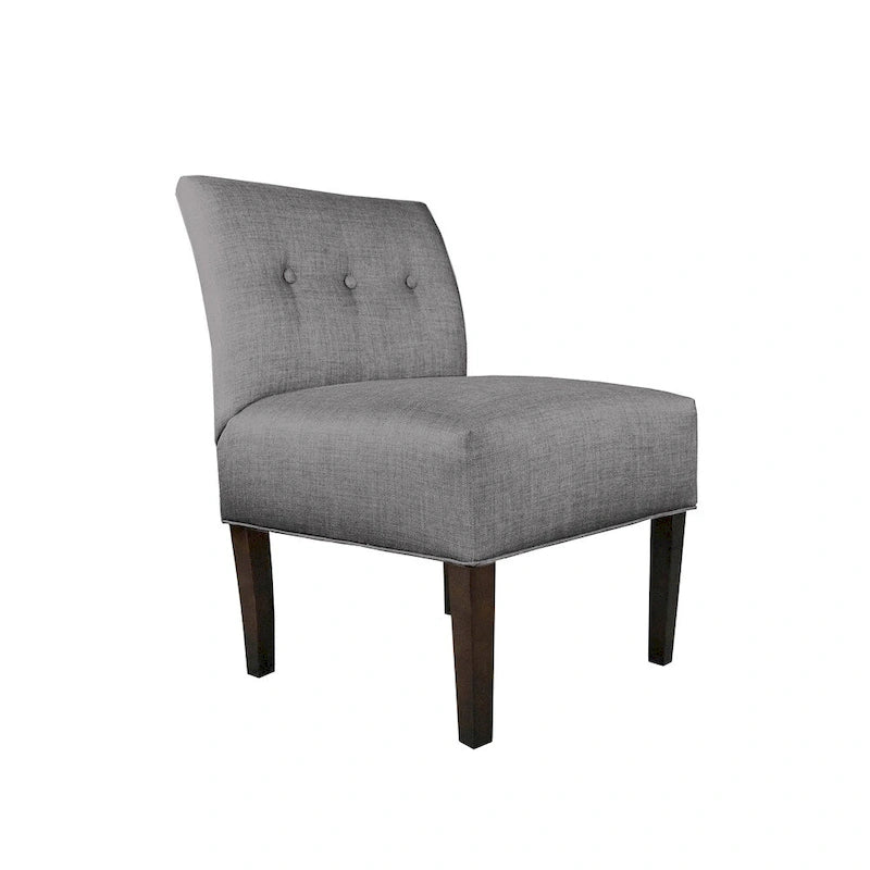 Chaise capitonnée