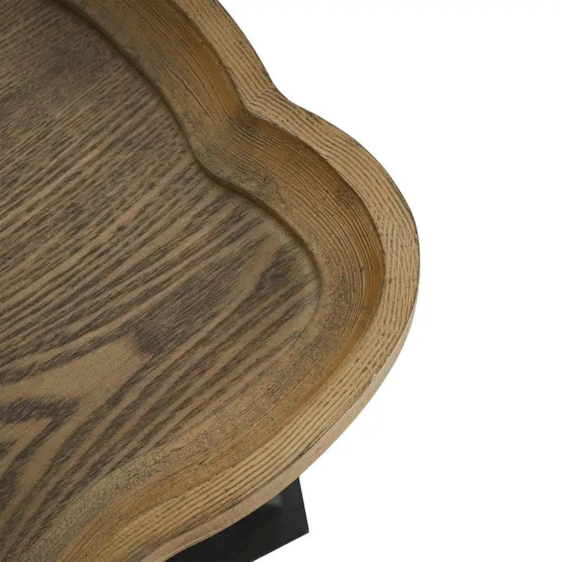 Table d'appoint rectangulaire de style campagne française
