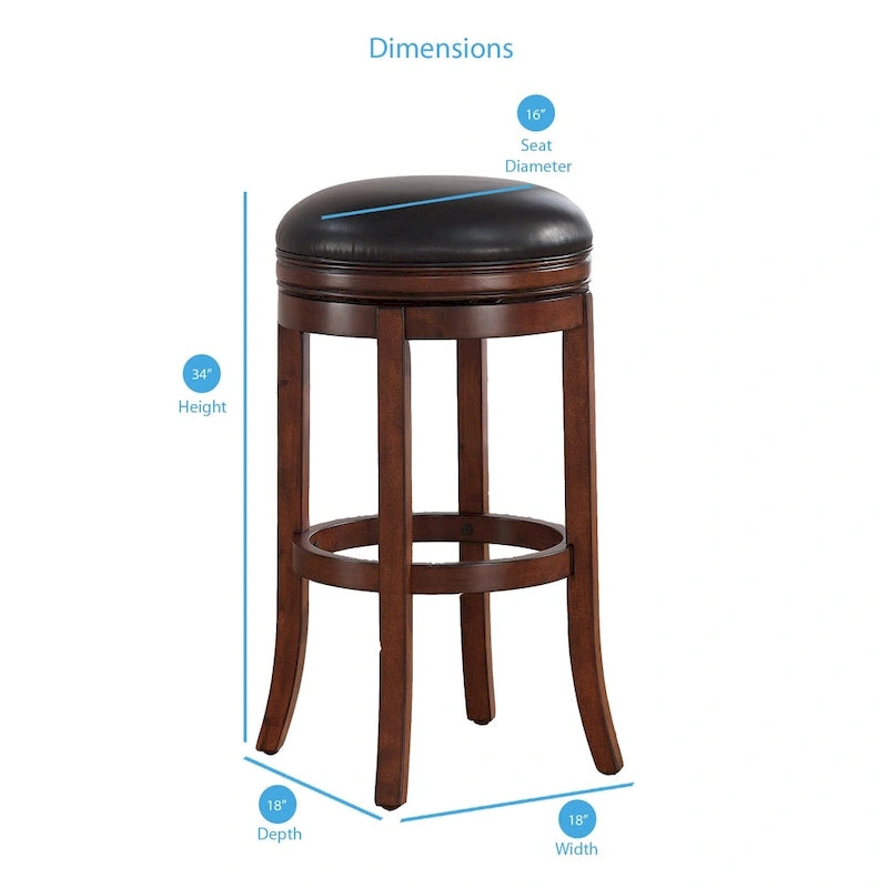 Tabourets de bar extra-hauts pivotants