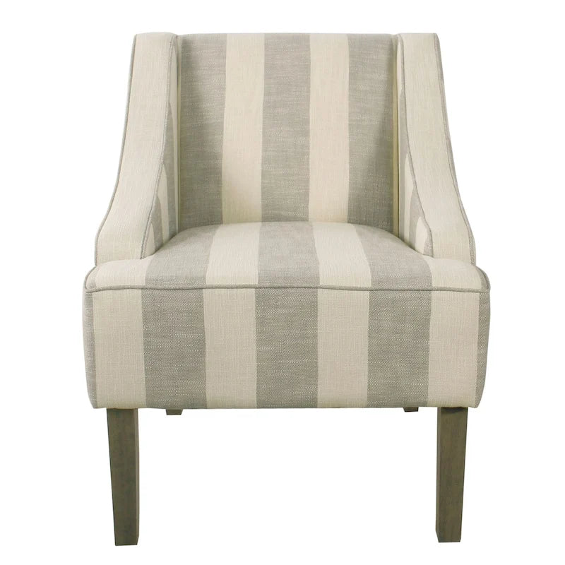 Fauteuil classique aux lignes courbes
