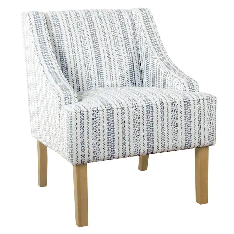 Fauteuil classique aux lignes courbes