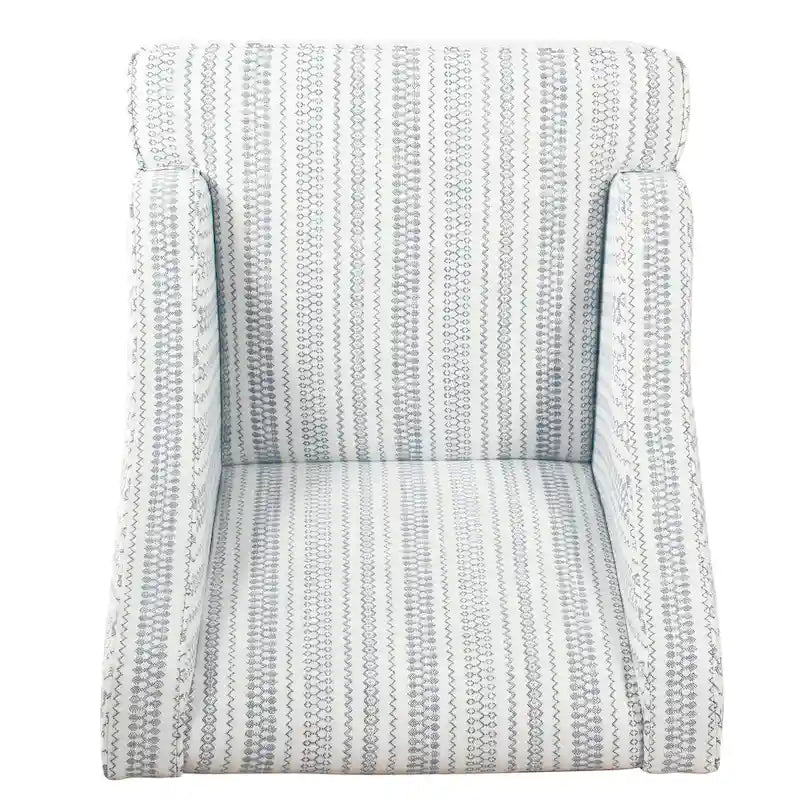 Fauteuil classique aux lignes courbes