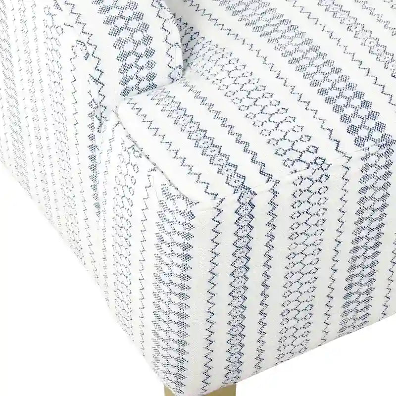 Fauteuil classique aux lignes courbes
