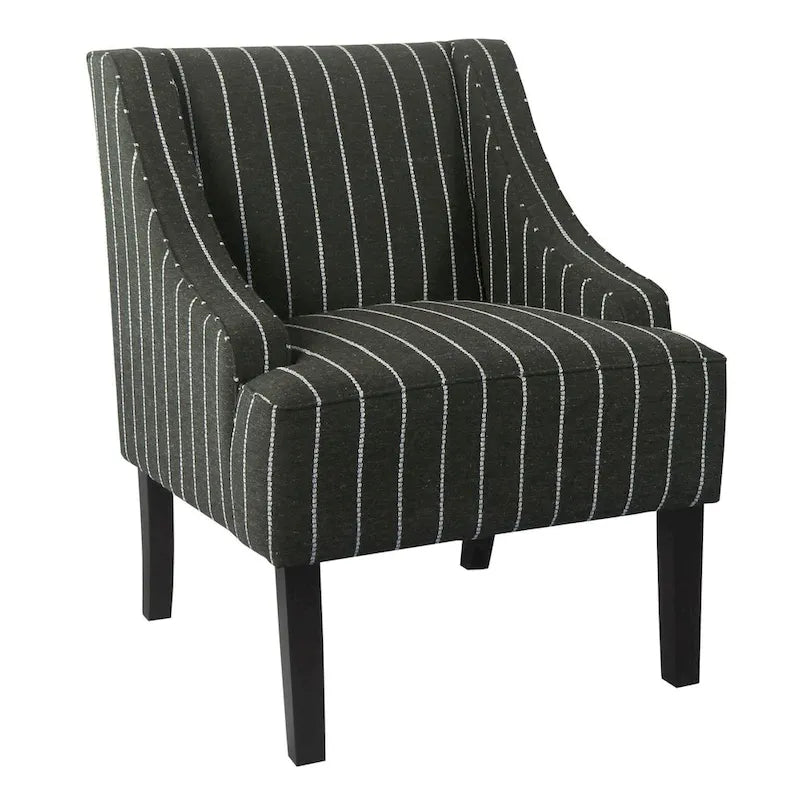 Fauteuil classique aux lignes courbes
