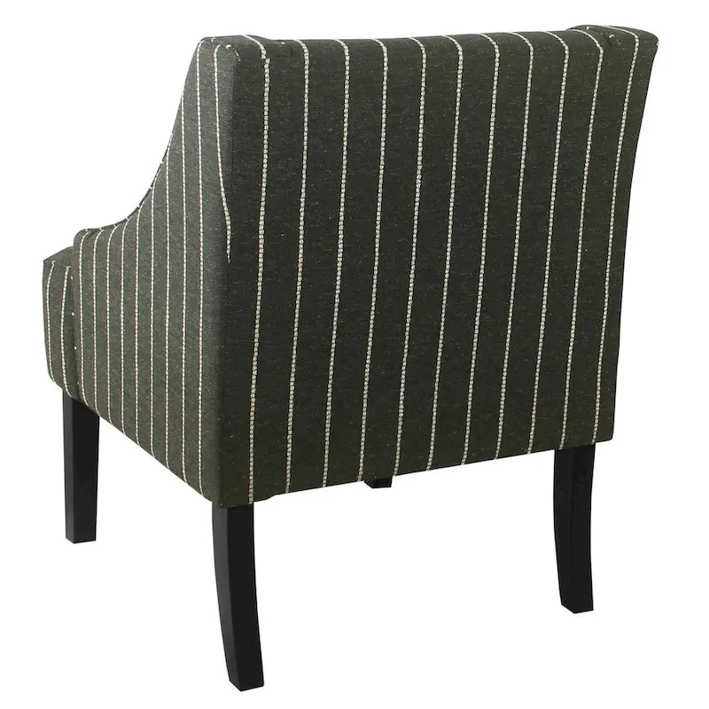 Fauteuil classique aux lignes courbes