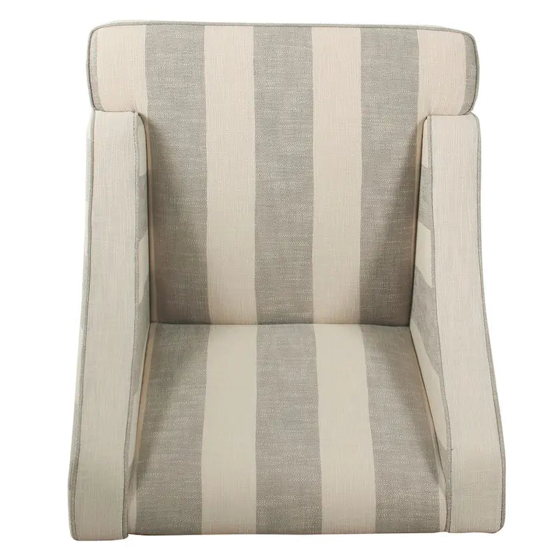 Fauteuil classique aux lignes courbes