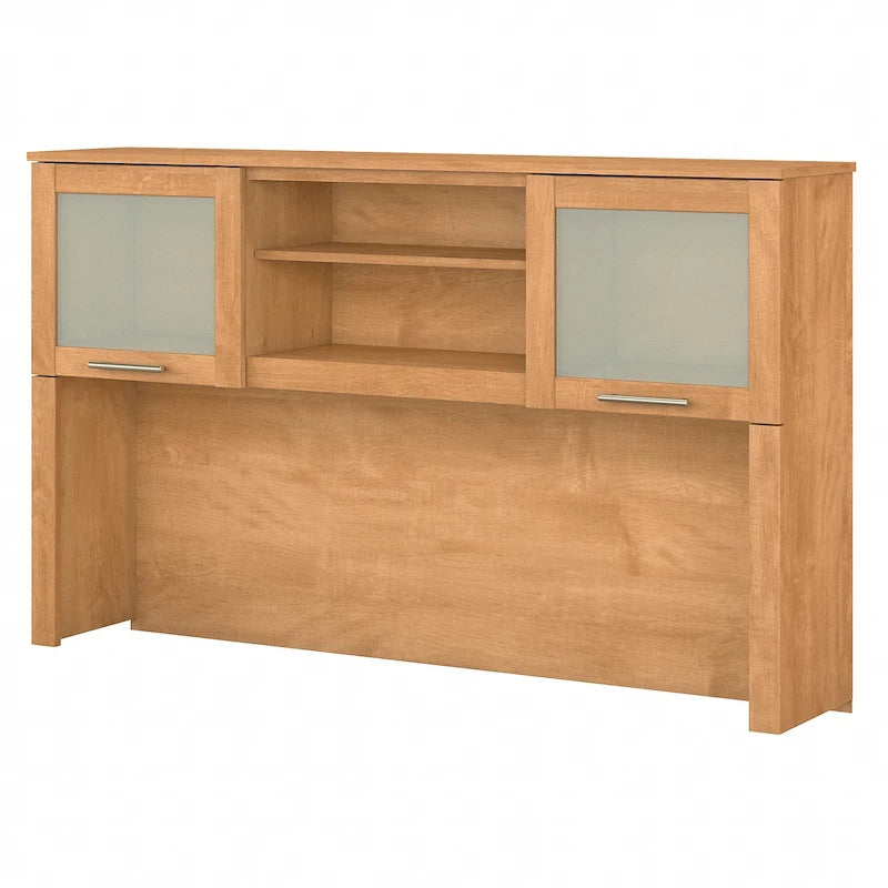 Bureau en L et étagère