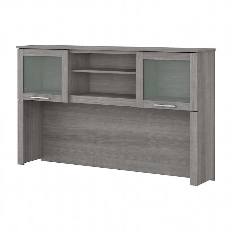 Bureau en L et étagère