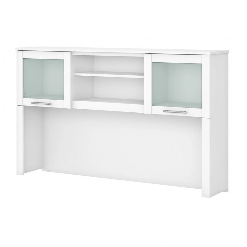 Bureau en L et étagère