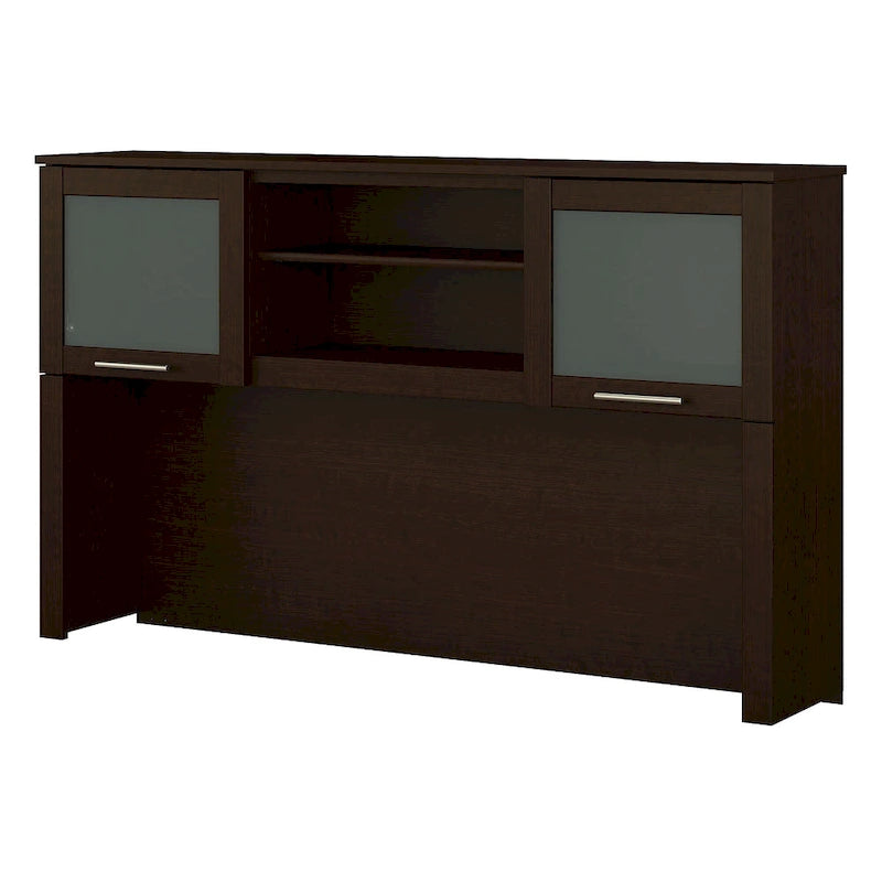 Bureau en L et étagère