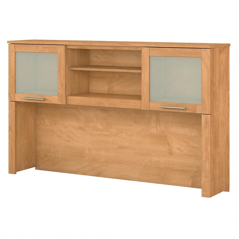 Bureau en L et étagère