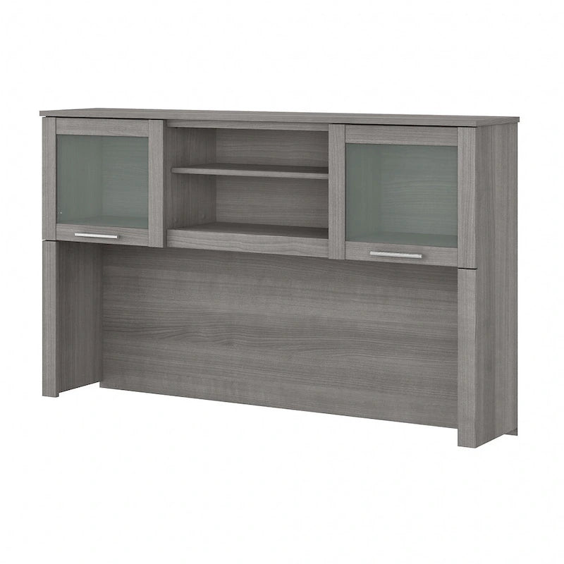 Bureau en L et étagère