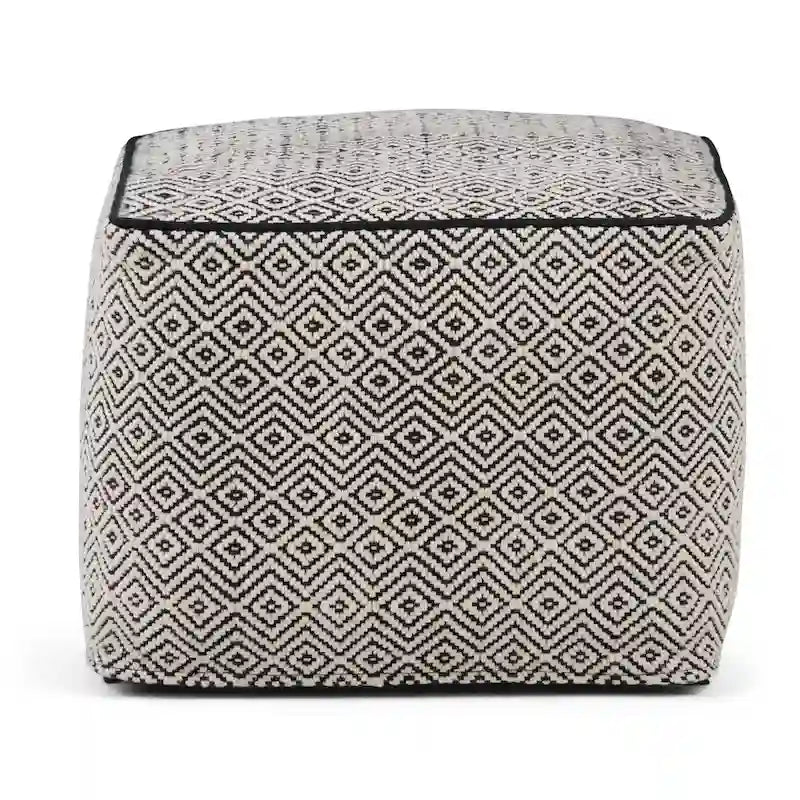 Futon carré de style bohème