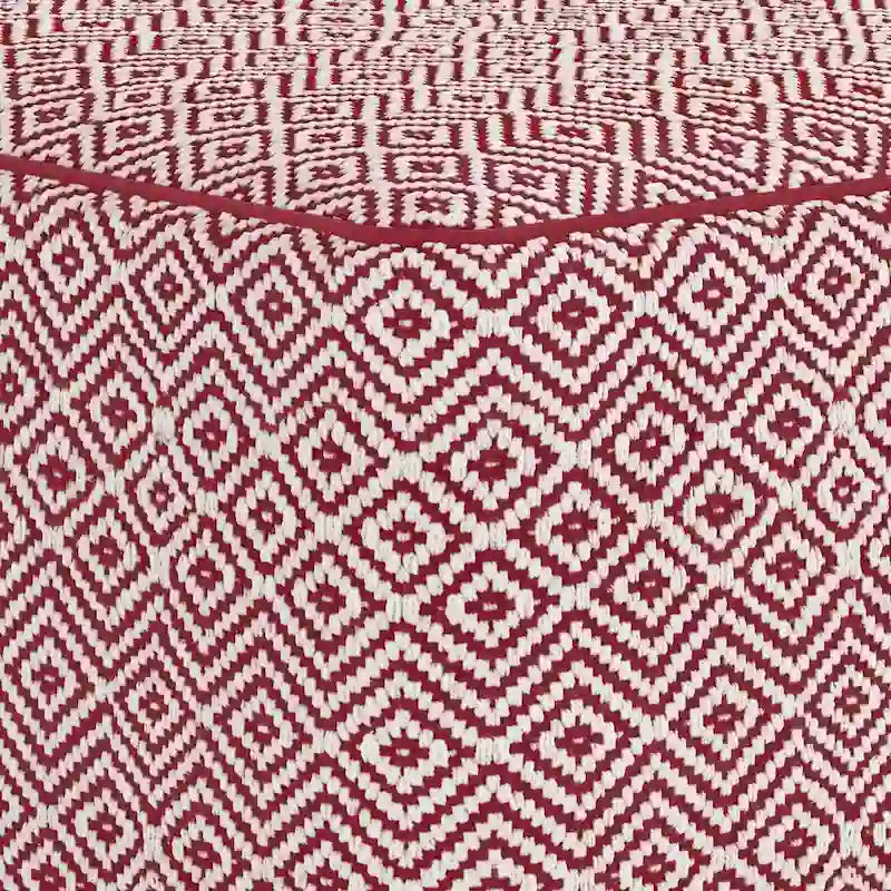 Futon carré de style bohème