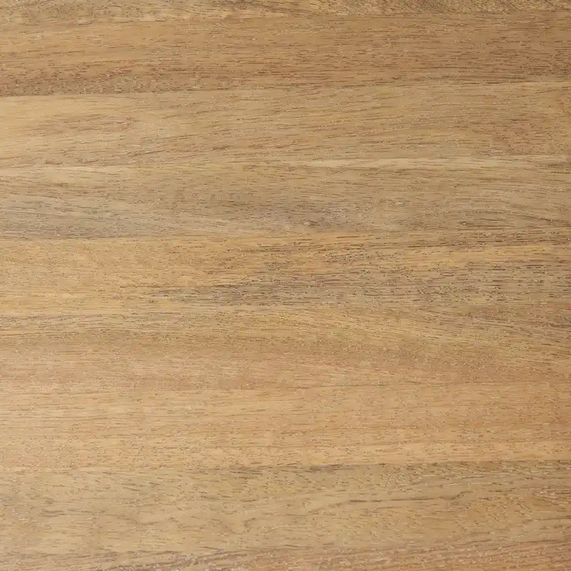 Table d'appoint gigogne carrée en bois massif marron clair